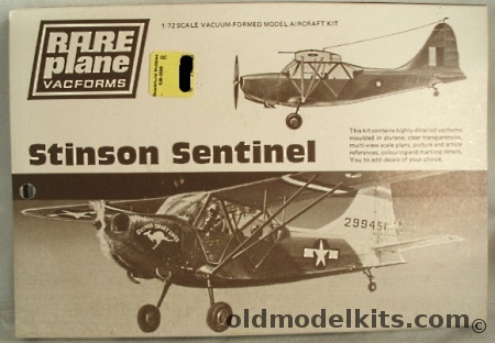 Rareplane 1/72 Stinson L-5 Sentinel plastic model kit